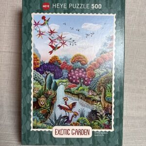 Heye 29956 Exotic Garden Plant Paradise 500  Piece Jigsaw Puzzle